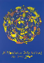 Montreux 's brand is jazz but, in reality, the montreux jazz festival is all about fusion: 80 Plakate Montreux Jazz Festival Ideen In 2021 Plakat Jazz Festival Jazz Musik