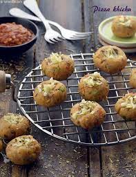 Pizza Khichu Recipe Recipe Recipes Veg Snacks Vegetarian Snacks