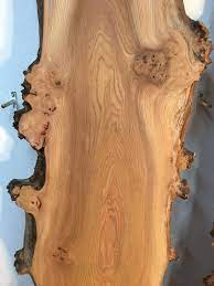Slow growing, carefully seasoned, full. New Stock 23 03 19 Elm 4 To 5cm Thick Square Waney Edge Slabs River Table Sets The Wood Place