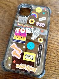 iphoneケースに貼るお名前ステッカーシール ステッカー シール ステッカー ハンドメイド 通販