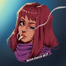 A philosophical statement written on mamimi's cigarette in the show, fooly cooly (flcl). Never Knows Best By Moskvitchok On Newgrounds