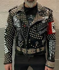 Pin By Nunya Bizness On Fashion Leather Heavy Metal Fashion Fashion Battle Jacket