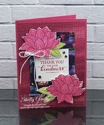 I know you all love easy card making ideas and pairing these card designs with the 'sweet strawberry' stamp set & punch bundle, along with the free 'berry blessings' stamp set & designer series paper bundle will give you loads of paper crafting fun. My Stampin Up Lovely Lily Pad Cards In More Colors
