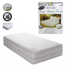 Knitted mattress covers, on the other hand, are constructed with distinctive loop patterns that allow stretching in all. Twin Size Bed Mattress Cover Zipper Plastic Waterproof Bed Bugs Protector Mites Walmart Com Walmart Com