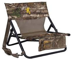 Hunting Chair Ground Blind Seat Portable Folding Compact Camo W Pocket Strap Hunting Chair Camping Furniture Predator Hunting
