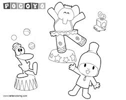 You can use our amazing online tool to color and edit the following pocoyo coloring pages. Pocoyo Pato Coloring Pages Pocoyo Pato Elly Printable Coloring Page
