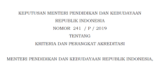 Apr 06, 2021 · pelaksanaan akreditasi tahun ini menggunakan instrumen akreditasi satuan pendidikan (iasp) 2020 yang perlu disosialisasikan pada sekolah/ madrasah yang menjadi sasaran visitasi. Perangkat Instrumen Akreditasi Sekolah Dan Madrasah Mitra Kuliah