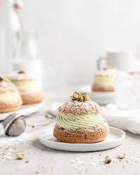 Pistachio Cream Puffs Food Duchess Recipe Pistachio Cream Cream Puffs Yummy Food Dessert