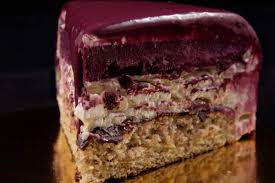 Entremets Marrons Cassis Et Meringue Tea Time De Sylvie Dessert Alimentation Gateau Mousse