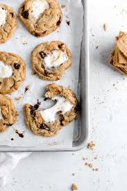 Frequent exposure to air will cause your sugar cookies to go stale and hard quickly. S Mores Cookies Broma Bakery