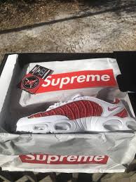 An official look at the supreme x nike air max tailwind iv: Supreme X Nike Air Max Tailwind 4 Schulichleaders Marketplace