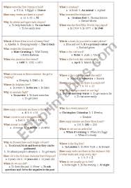 If you buy from a link, we may earn a commission. Trivia Game Esl Worksheet By Nachi