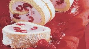 Himbeer Biskuitrolle Rezept Himbeer Biskuitrolle Dessert Ideen Fruhstuck Dessert