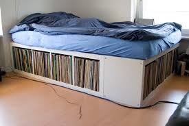 With a capacity of around 500 records, it's an ideal small space living solution. Expedit Bed Frame Ikea Hackers