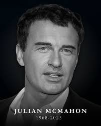 Australian actor Julian McMahon, known for his starring roles in Nip/Tuck,  Charmed, FBI: Most Wanted and the 2000s Fantastic Four movies, died July 2  in Clearwater, Florida after a private battle with