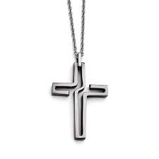 Overstock Com Online Shopping Bedding Furniture Electronics Jewelry Clothing More Mens Cross Necklace Chains For Men Steel Cross Necklace