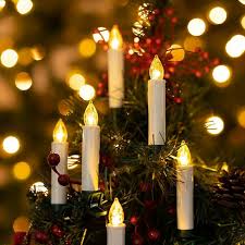 The Holiday Aisle Christmas Tree Led Unscented Taper Candle Reviews Wayfair