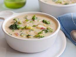 Healthified Broccoli Cheddar Soup Recipe Food Network Recipes Cheddar Soup Recipe Broccoli Cheddar Soup