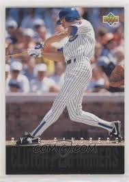 Shop comc's extensive selection of ryne sandberg baseball cards. 1993 Upper Deck Clutch Performers R18 Ryne Sandberg