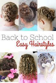 However, these hairstyles for girls can come together with even the tiniest bit of effort. Back To School Hairstyles Girls School Hairstyles Hair Styles Easy Hairstyles