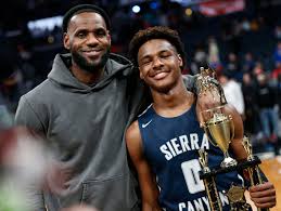 When they were asked about how they are raising their kids, the parents said that they do what they can. Lebron James Jr Leads High School Past His Father S Alma Mater The New York Times