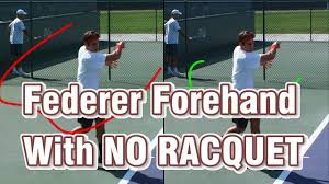 What separates federer's forehand from the rest of the pack is his impeccable timing and technique. Tennis Illusions Roger Federer S Forehand Technique Feel Tennis
