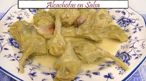 ¿que necesitas para cocinar alcachofas? Alcachofas En Salsa Receta De Cocina En Familia Youtube