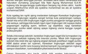 Ing cerita rakyat bahasa jawa malin kundang saiki dadi wong sugih sing lan nduweni. Contoh Artikel Narasi Bahasa Jawa Contoh Waouw Dubai Burj Khalifas