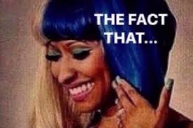 Use the following search parameters to narrow your results nicki_minaj. Reactions On Twitter Nicki Minaj Half Blue Hair The Fact That