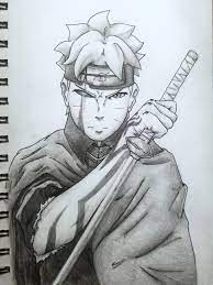 Here's my boruto sketch. Even though it took me 7 damn days, I'm still  calling it a sketch. : rBoruto