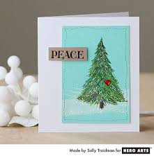 Sleigh silhouette sheet of rubber 900151. Hero Arts Cardmaking Home Christmas Card Design Christmas Cards Handmade Stamped Christmas Cards