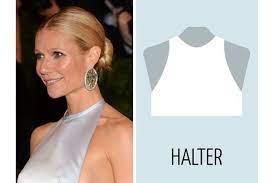 10 Wedding Guest Hairstyles For Dress Necklines Blog Glamcorner Dress Hairstyles Necklines For Dresses Halter Dress Hairstyles
