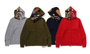 BAPE Marks 20 Years of the Iconic SHARK HOODIE with Exclusive Re-Releases  and Swarovski Collaboration