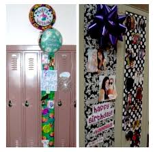Birthday Locker Decoration Ideas Decorate A Friend S Locker When It S Her Birthday Locker Decorations Locker Decorations Diy Birthday Locker Decorations