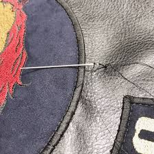 ワッペン ふち かがり 手縫い