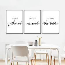 High quality dining room inspired art prints by independent artists and designers from around the world. Modern Kitchen Sign Set Of 3 Prints Dining Room Decor Etsy Dinning Room Wall Decor Dining Room Wall Art Dining Room Wall Decor