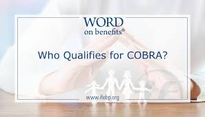 We did not find results for: Who Qualifies For Cobra Word On Benefits