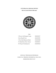 The impact of management information system (mis) on the performance of business organization in nigeria. Review Jurnal Sistem Informasi Manajemen Resep Kuini