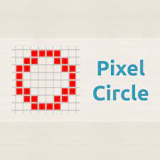Pixel circle illustrations & vectors. Pixel Circle Oval Generator Minecraft Donat Studios
