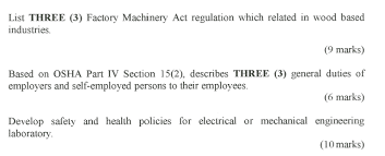 64 of 1967 and revised on april 1 factory acts — the factory acts were a series of acts passed by the parliament of the united kingdom to limit the number of hours worked by. Solved Factory Machinery Act Regulation Which Related In Chegg Com
