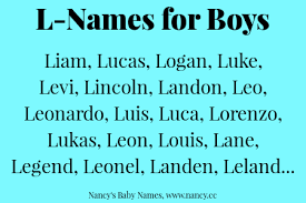 The names have slipped in popularity since then. Unique L Names Unique L Names Girl
