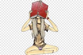 Chica leyemdo un libro wallpaper. Dlya Srisovki Png Images Pngwing