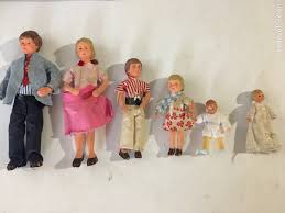 Preformado de muñeca de trapo rellena. Antiguos Munecos Para Casa De Munecas Sold At Auction 217988547