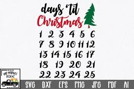 Download Christmas Countdown Graphic By Oldmarketdesigns Creative Fabrica PSD Mockup Templates