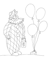 Chanson carnaval décoration carnaval jeux de carnaval. Coloriage Du Carnaval Clown Tete A Modeler