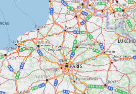 Village, département, région ou ville, trouvez sur les cartes de france détaillées avec l'essentiel des informations géographiques votre prochaine destination de. Carte Michelin Oise Plan Oise Viamichelin
