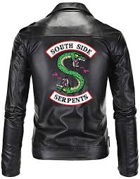 Check spelling or type a new query. Damofy Riverdale Southside Serpents Jacket For Men Faux Leather Track Costume Jacket Clothing Accessories Costumes Accessories Smileforallsociety Org