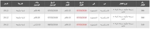 فيما يلي جدول أسعار ومواعيد القطارات من دمنهور إلى الإسكندرية بشكل . Ø¹Ø§Ø´Ù‚ Ø¯Ù…Ù†Ù‡ÙˆØ± Ù…ÙˆØ§Ø¹ÙŠØ¯ Ù‚Ø·Ø§Ø±Ø§Øª Ø§Ù„Ù…Ù†ØµÙˆØ±Ø© Ø§Ù„Ù‰ Ø§Ù„Ø£Ø³ÙƒÙ†Ø¯Ø±ÙŠØ© ÙˆØ§Ù„Ø¹ÙƒØ³