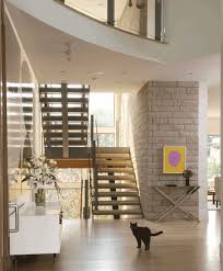 The stairs have a perfect combination of colour, shine and purity. The Zhush Modern Prep Stairs Design Modern Modern Staircase Stairs Design