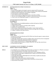 Senior Desktop Support Resume Samples Velvet Jobs